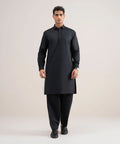 Embroidered Cotton Dobby Suit
